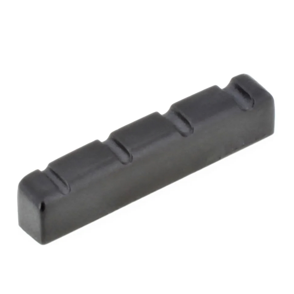 PT-1242-00 Black Tusq 4 String Bass Slotted Nut