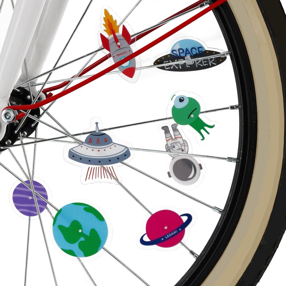 Bike spokes Decoration, Cykelhjulsdekoration, Space - 4
