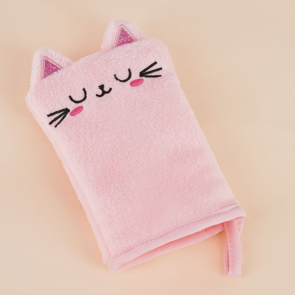 Make up remover glove, Goodbye Makeup - Kitty - 4