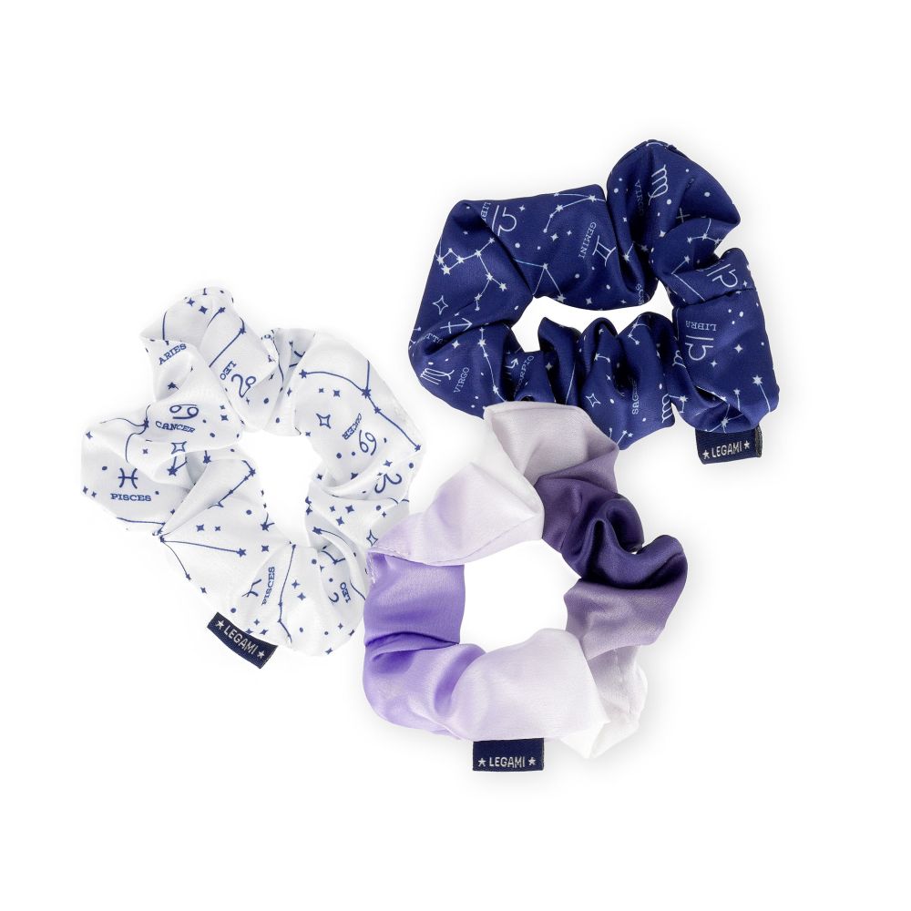 Scrunchies, Hair we are!, set med 3 st.  - Stars - 2