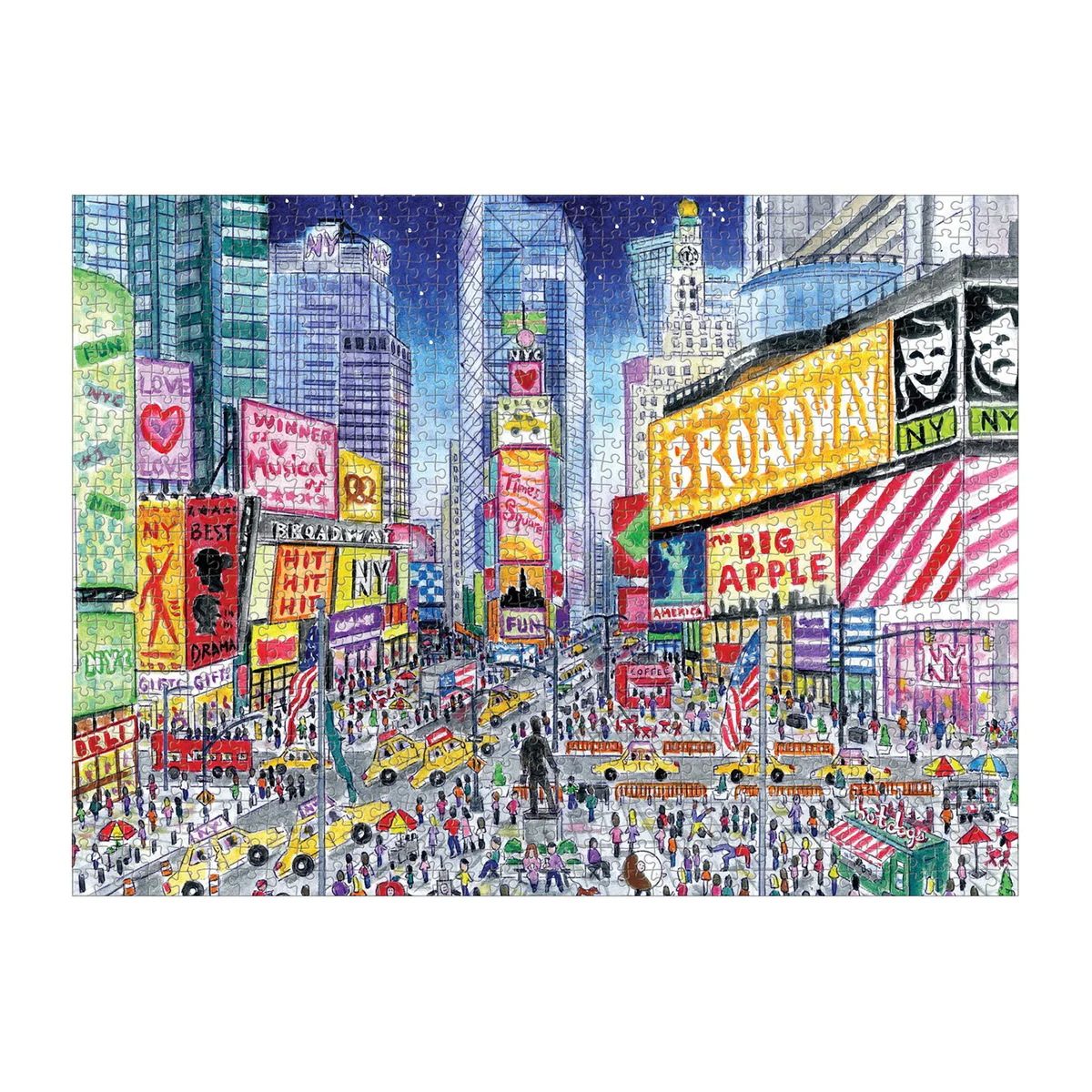 Michael Storrings Times Square 1000 Piece Jigsaw Puzzle - 3