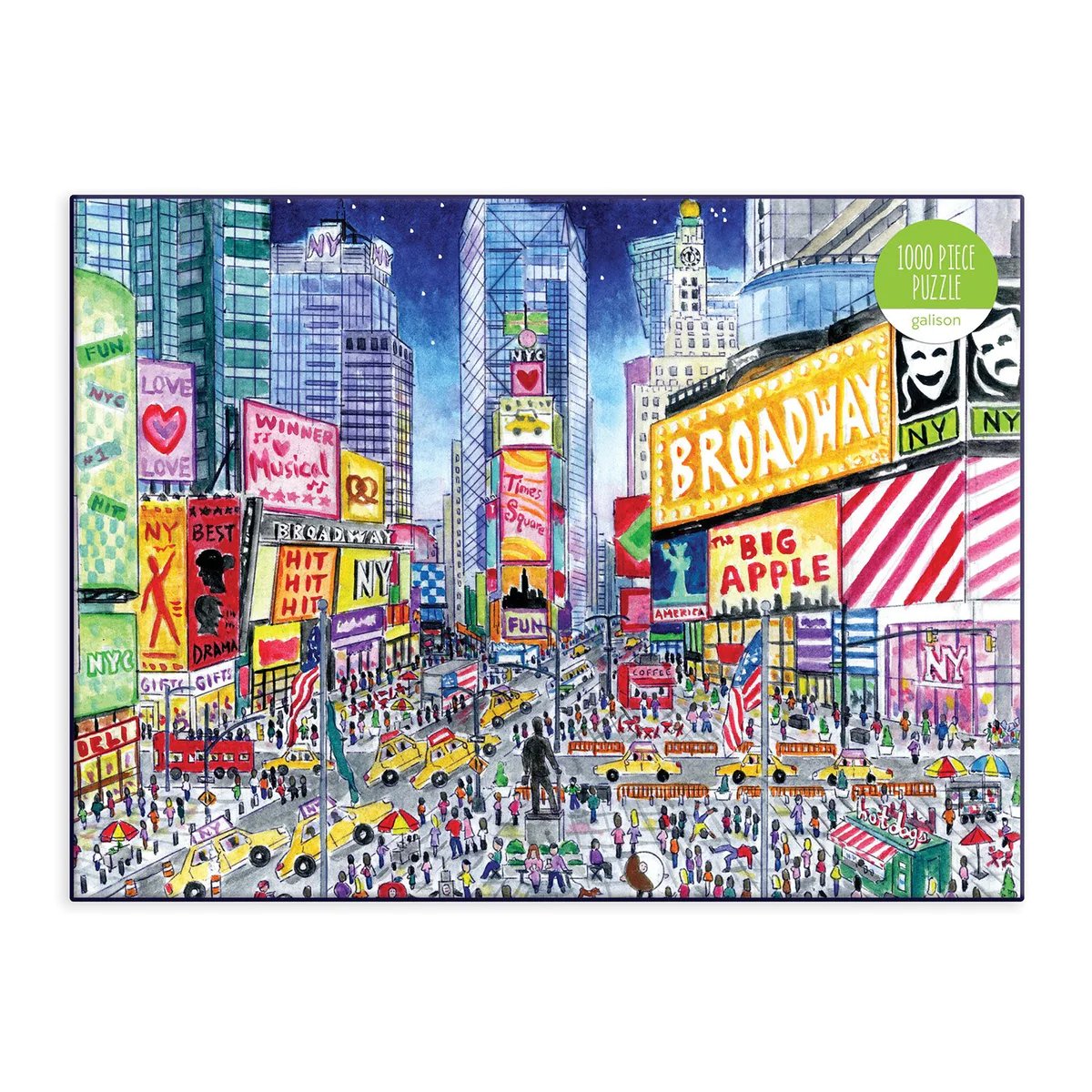 Michael Storrings Times Square 1000 Piece Jigsaw Puzzle - 2