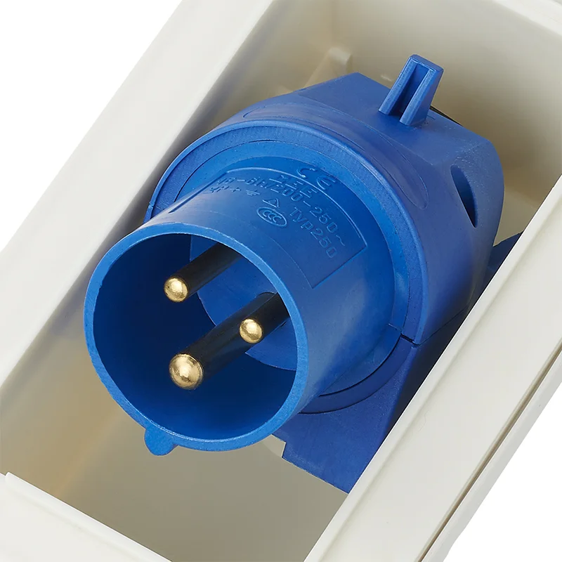 Elintag 3-pol CEE 220V Vit - 5
