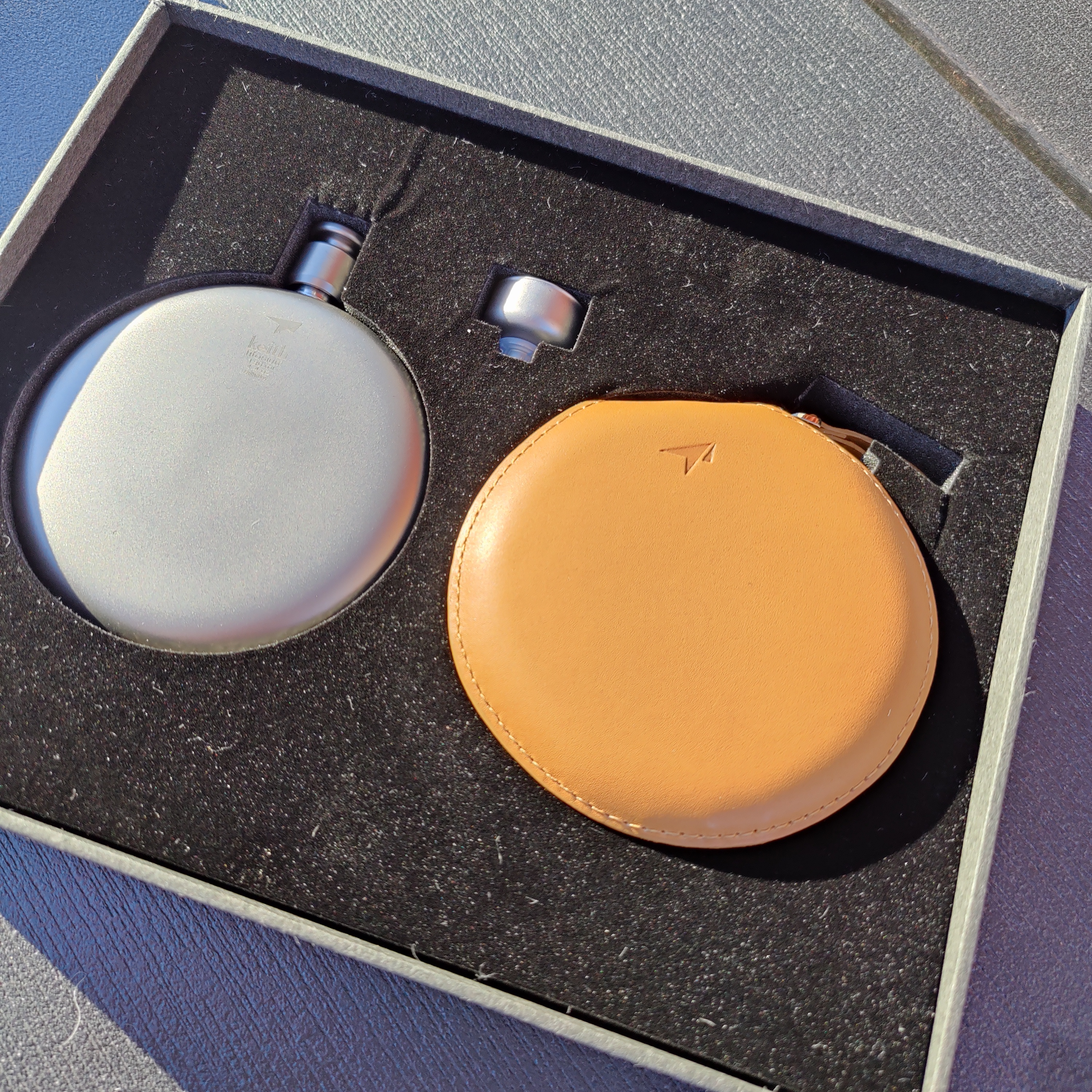 Keith Titanium Round Flask 130ml Ti9303 - 3