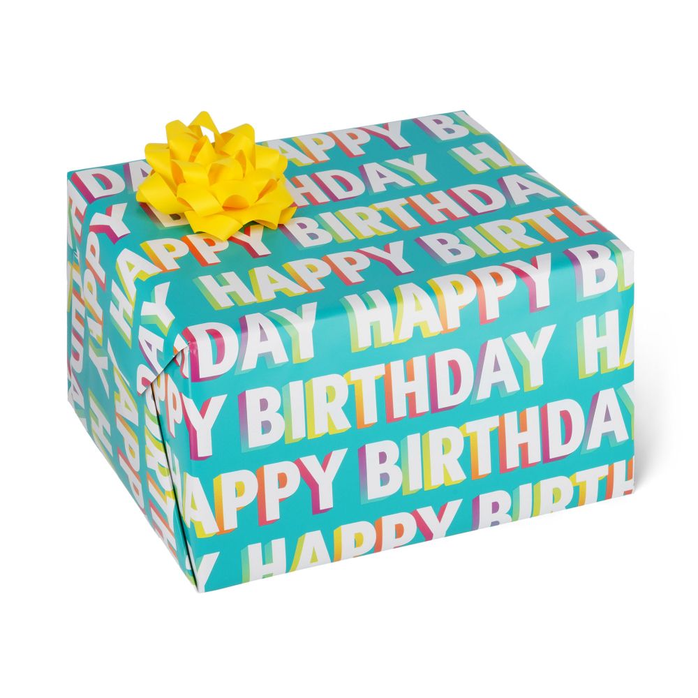 Presentpapper - Happy Birthday