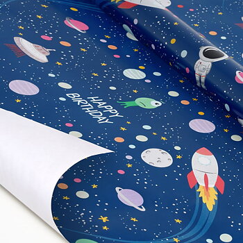 Presentpapper - Space