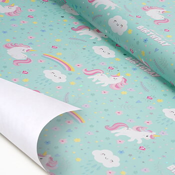 Presentpapper - Unicorn