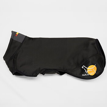Woolspeed hundemantel (47% wool) black