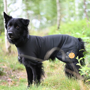 Woolspeed hundemantel (47% wool) black