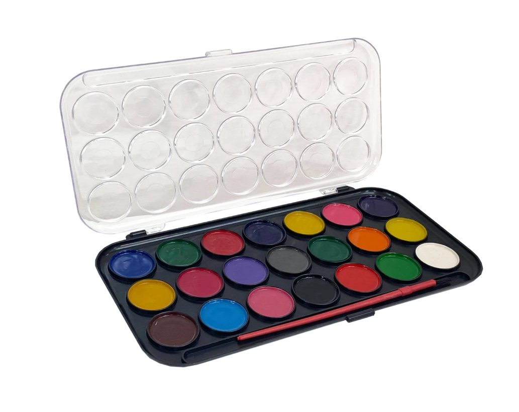 KidsCreate Paints & Brush 21 paint set