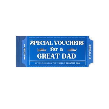 Gift Vouchers, sjove gavekort  - Dad