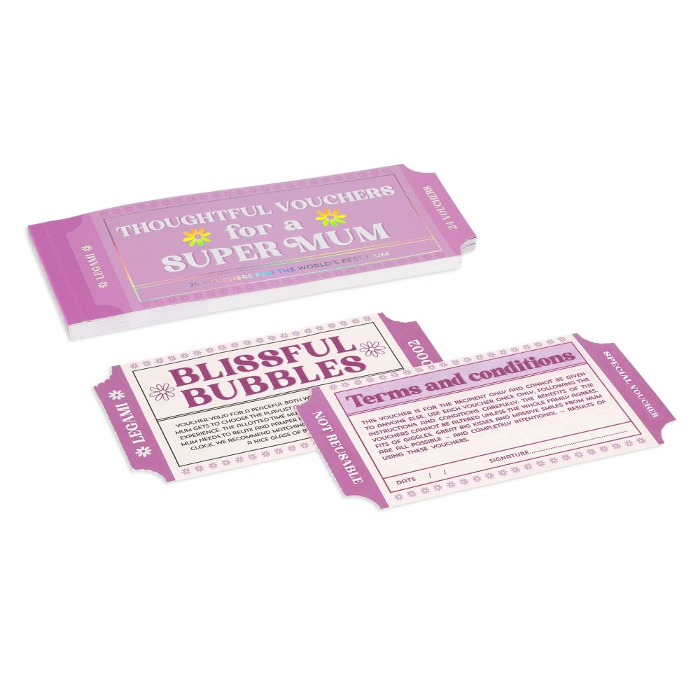 Gift Vouchers, sjove gavekort  - Mum - 4