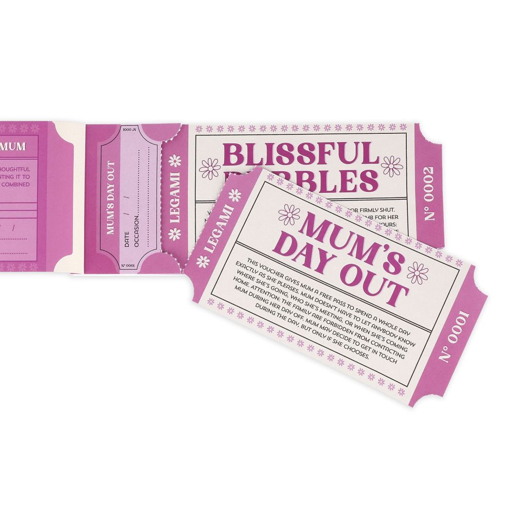 Gift Vouchers, sjove gavekort  - Mum - 2