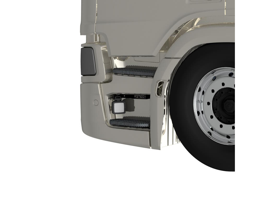 Pgtech - Arbetsljusfäste fotsteg Scania Nextgen - 2