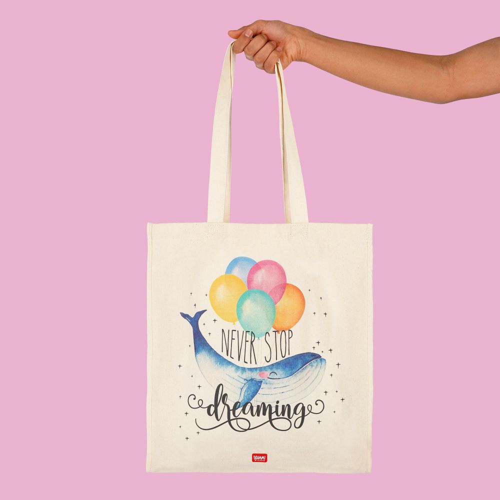 Cotton bag - Whale - 3