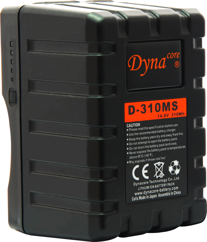 DYNACORE V-Mount Battery D-Series Mini D-310MS 310Wh 14,8V