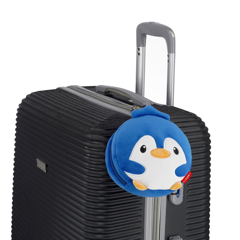 My travel buddy, rejsepude med sovemaske - Penguin - 3