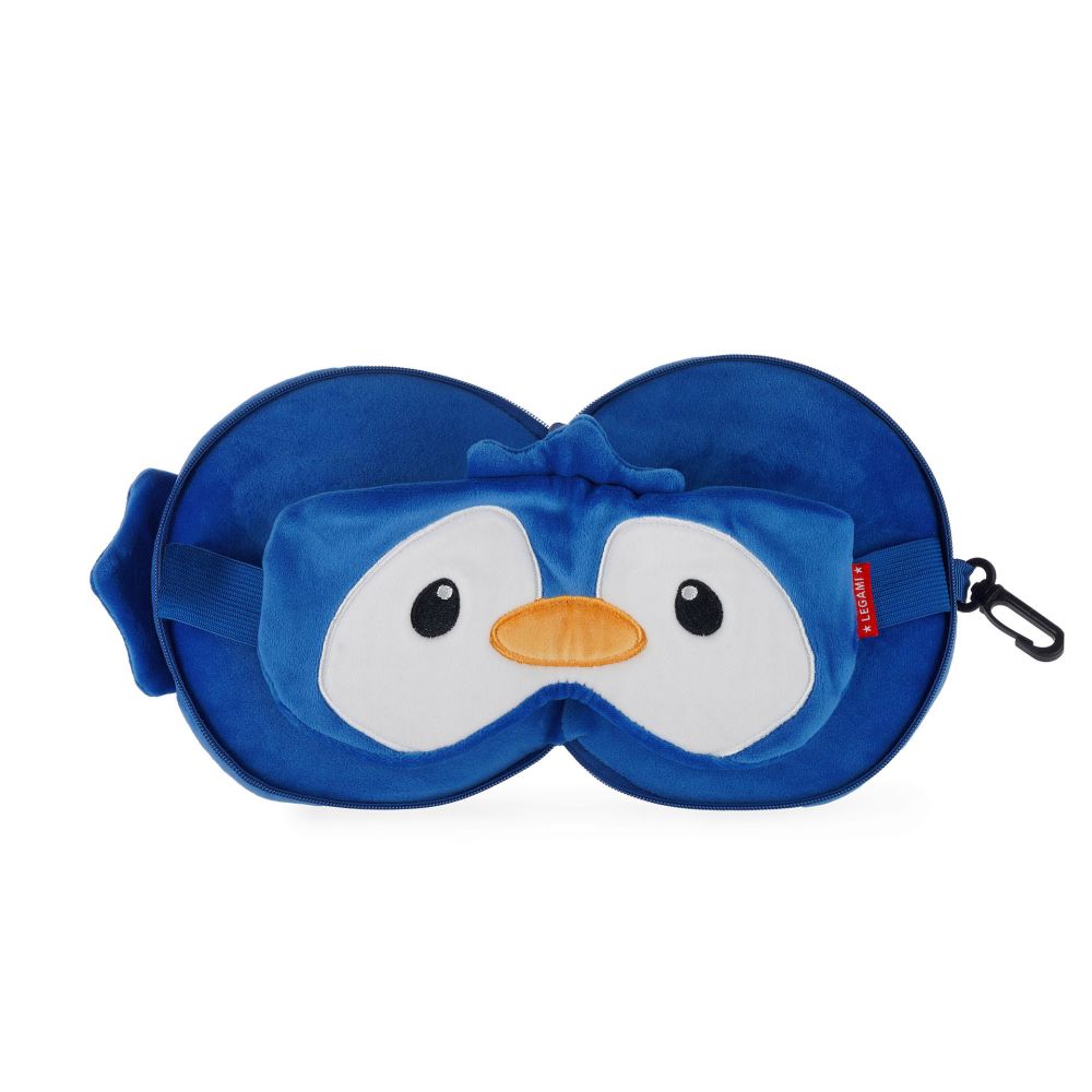 My travel buddy, rejsepude med sovemaske - Penguin - 5