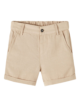 Name it Mini Shorts Beige, Storlek 98