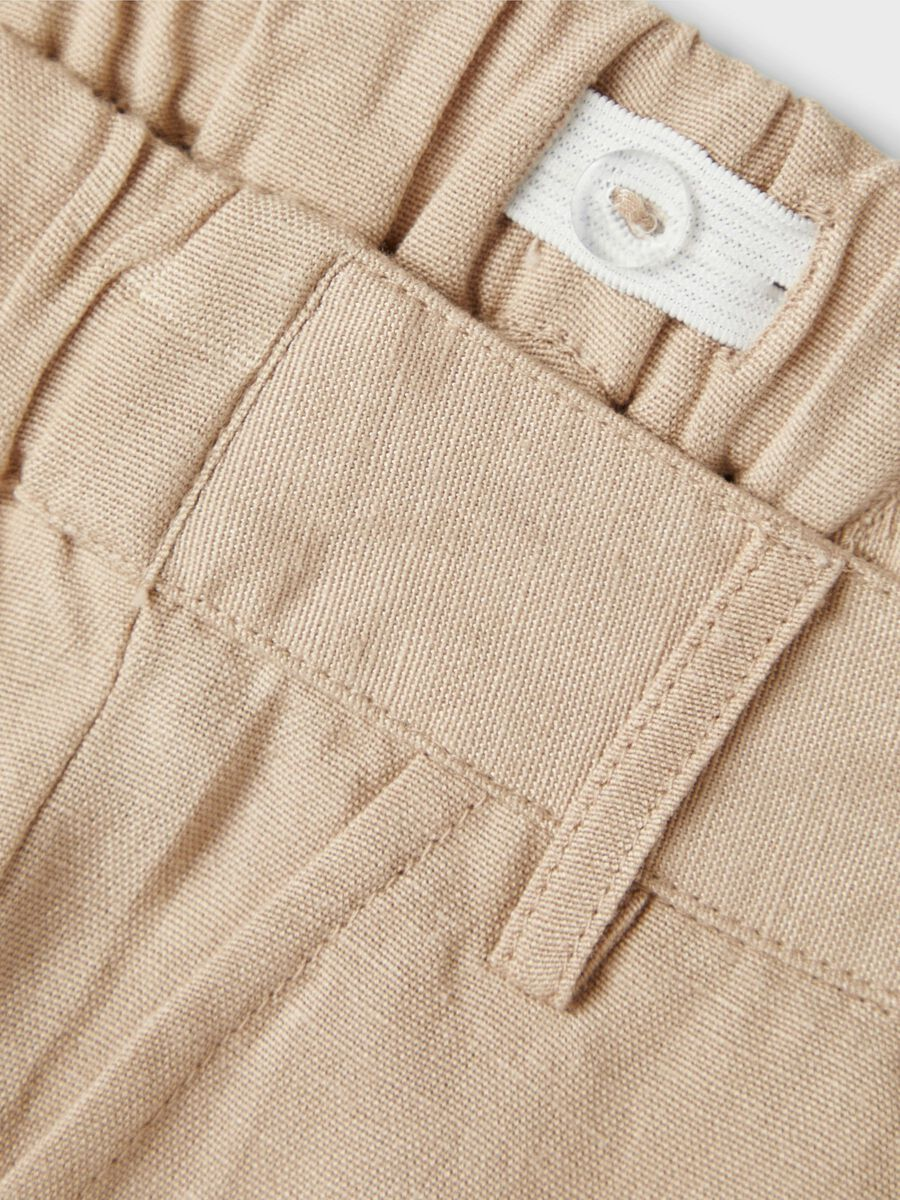 Name it Mini Shorts Beige, Storlek 104 - 2