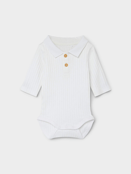 Name it Baby Piké Body, Vit, Storlek 74