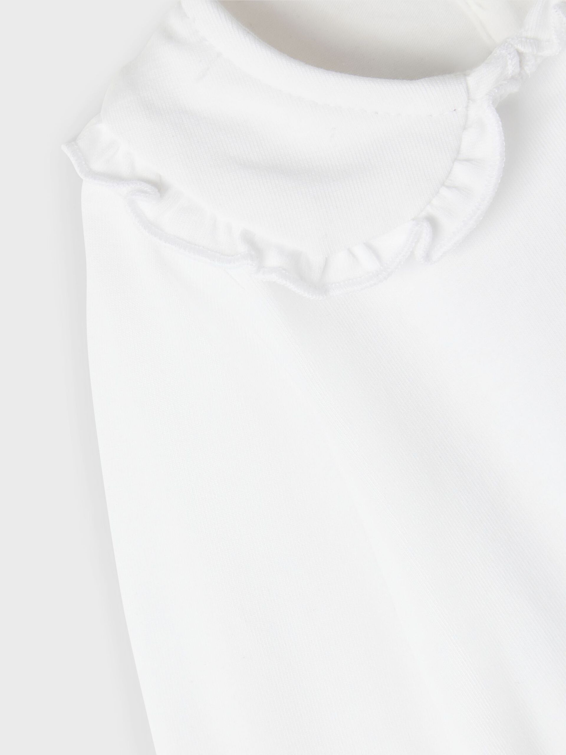 Name it Baby Body med Spets, Vit, Storlek 74 - 3