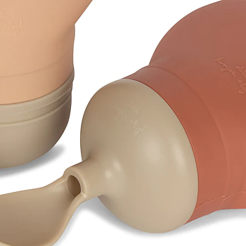 Smoothie Bag 2-pack, Brown/Rose  - Konges Sløjd