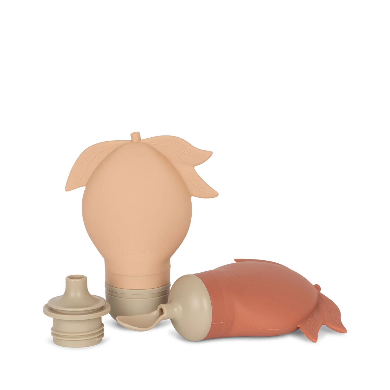 Smoothie Bag 2-pack, Brown/Rose  - Konges Sløjd