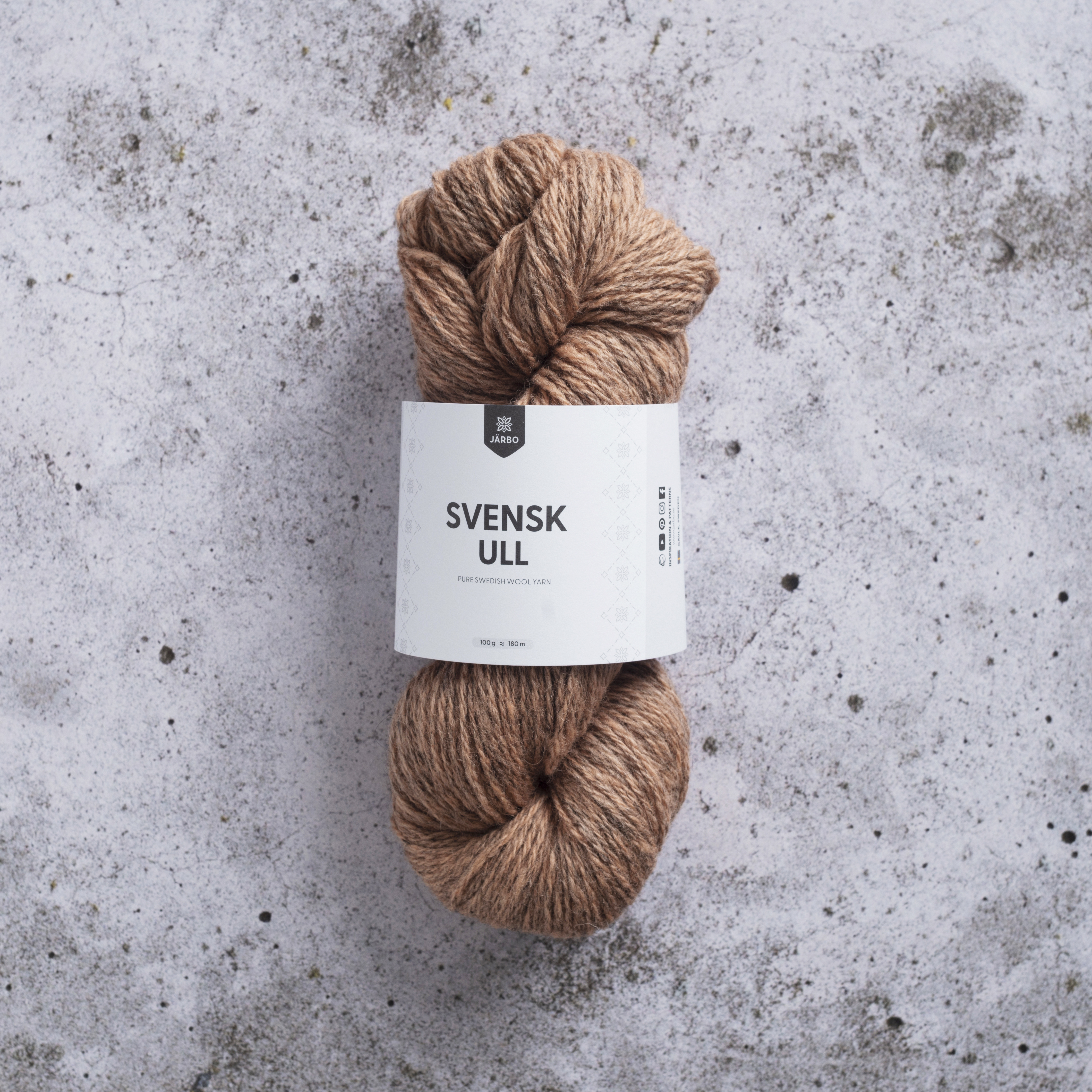 Järbo Svensk ull Rhubarb Lemonade 59006