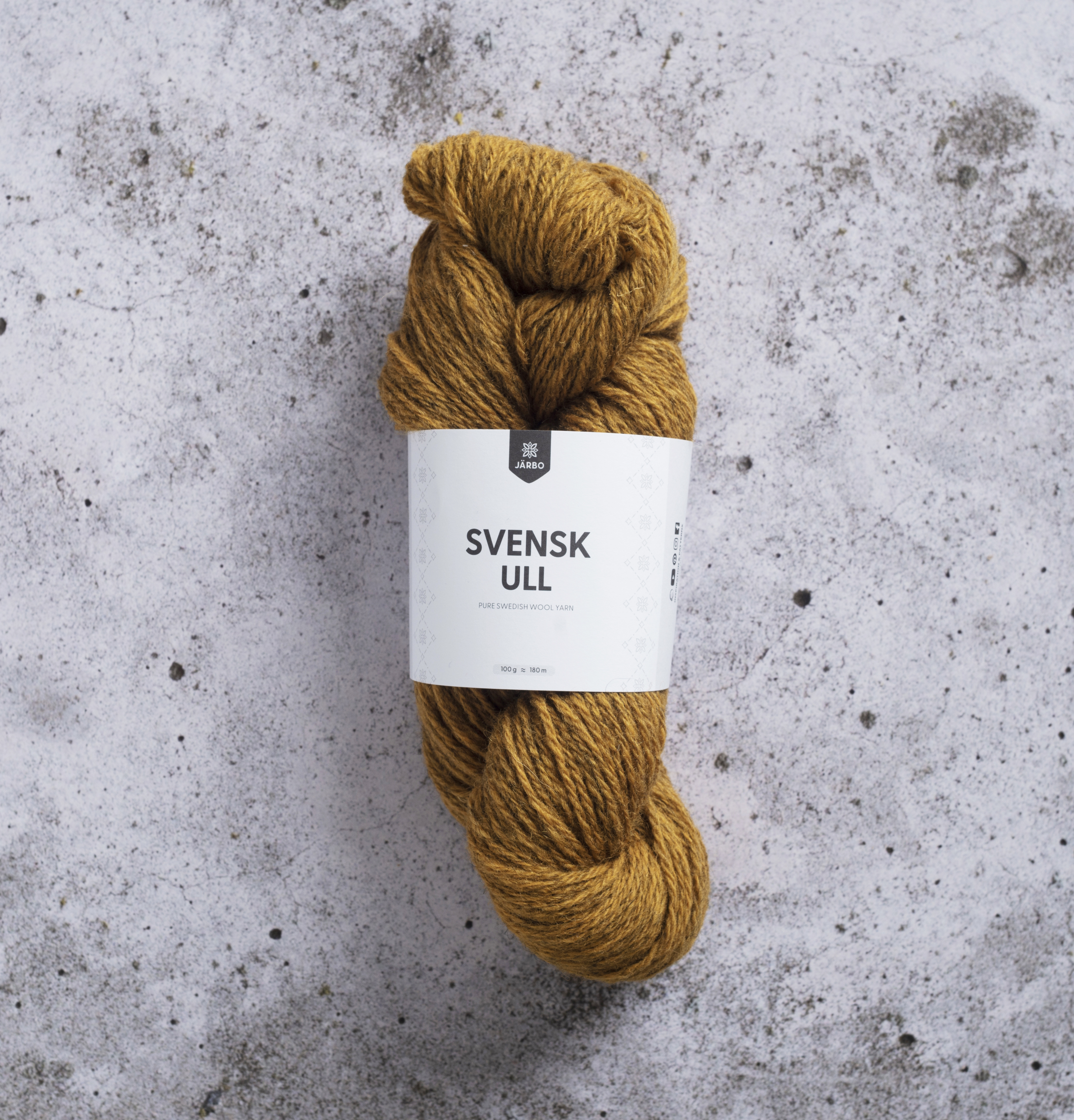 Järbo Svensk ull Buttercup Yellow 59007
