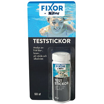 Teststickor Klor-Brom PH 50-p