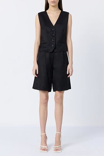 Leveté Room - Becca 4 Waistcoat Black