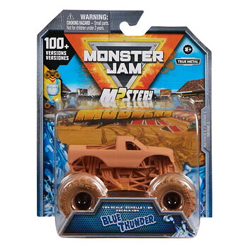 Monster Jam 1:64 Mystery Mudders Blue thunder