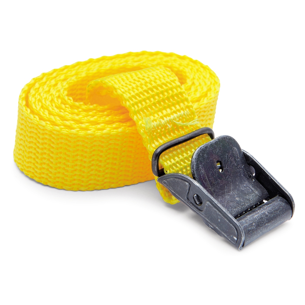 Spännband 20mm 1,0m gul 300kg