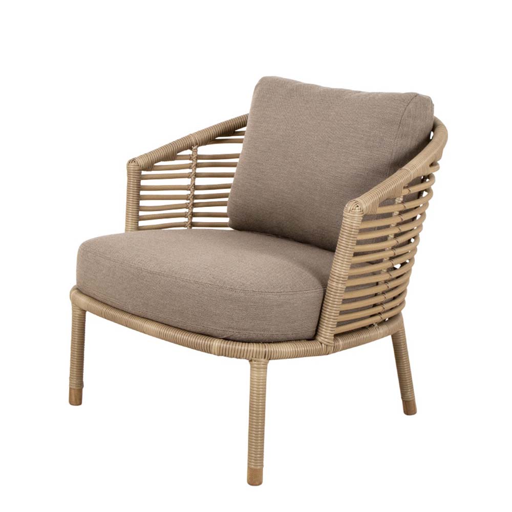 Sense Lounge Fåtölj Taupe - Cane-Line