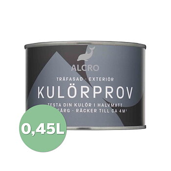Alcro Kulörprov Träfasad 0,45L