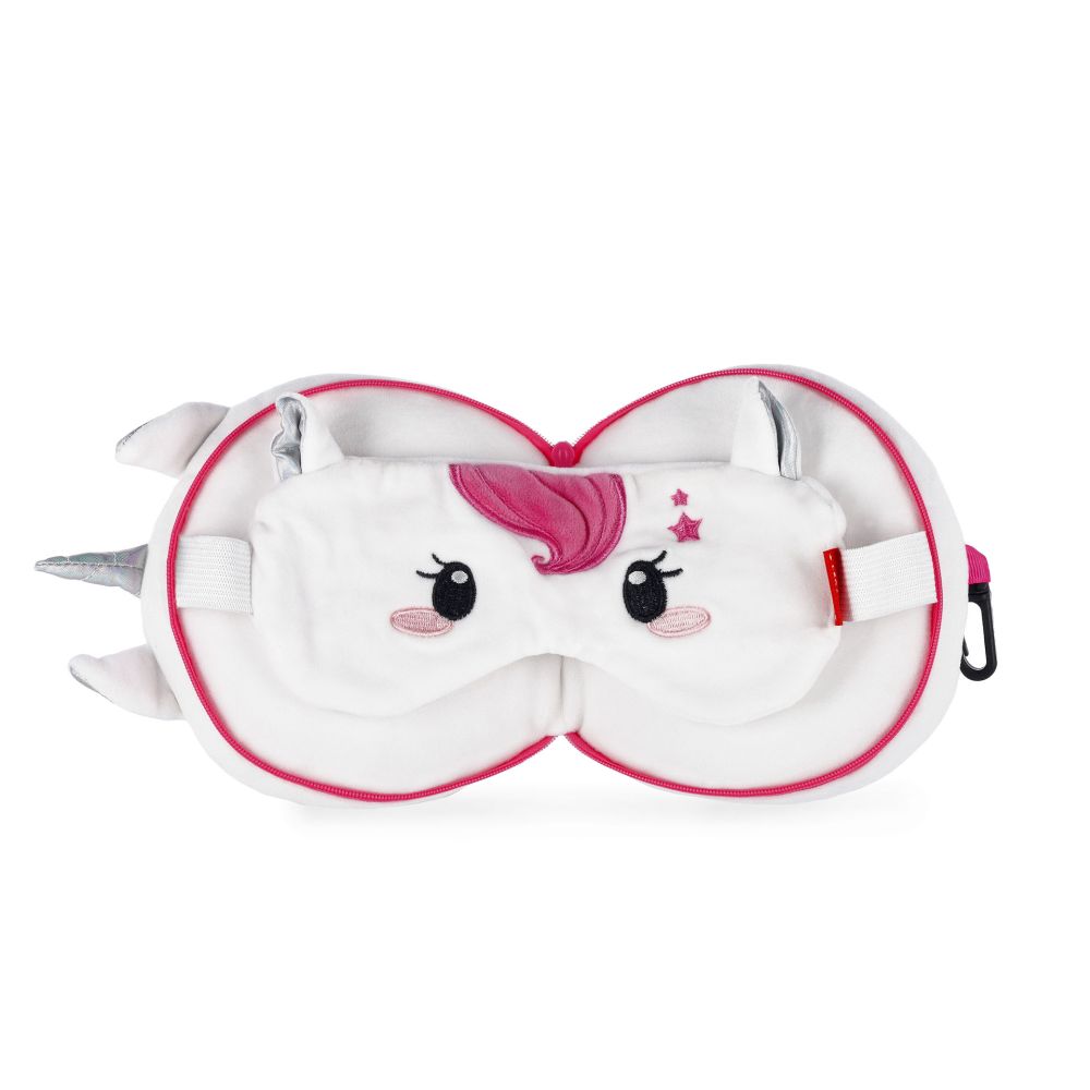 My travel buddy, reskudde med sovmask - Unicorn - 3