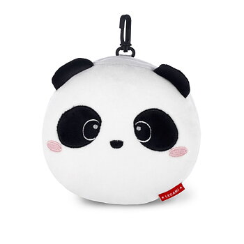 My travel buddy, reskudde med sovmask - Panda