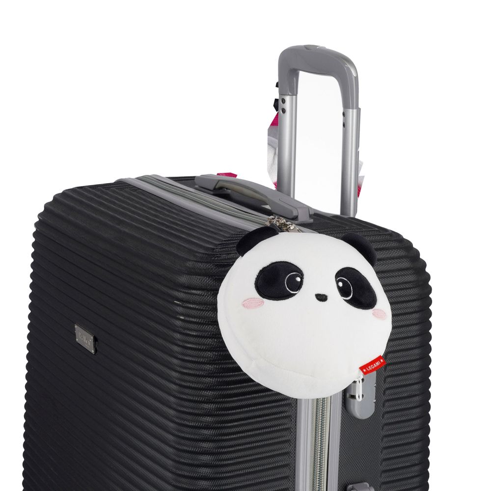 My travel buddy, reskudde med sovmask - Panda - 3