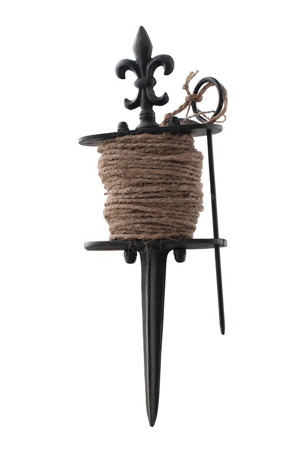 String holder - Wire holder - Planting string - Cast iron - Lily - 3
