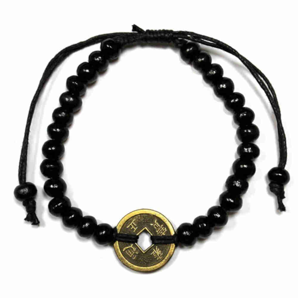 Good Luck Feng-Shui Bracelet - Black