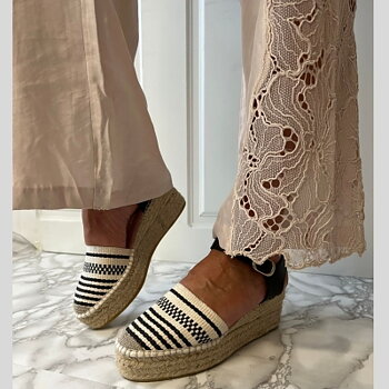 Espadrillos Javar Black/ Beige Copenhagen Shoes 