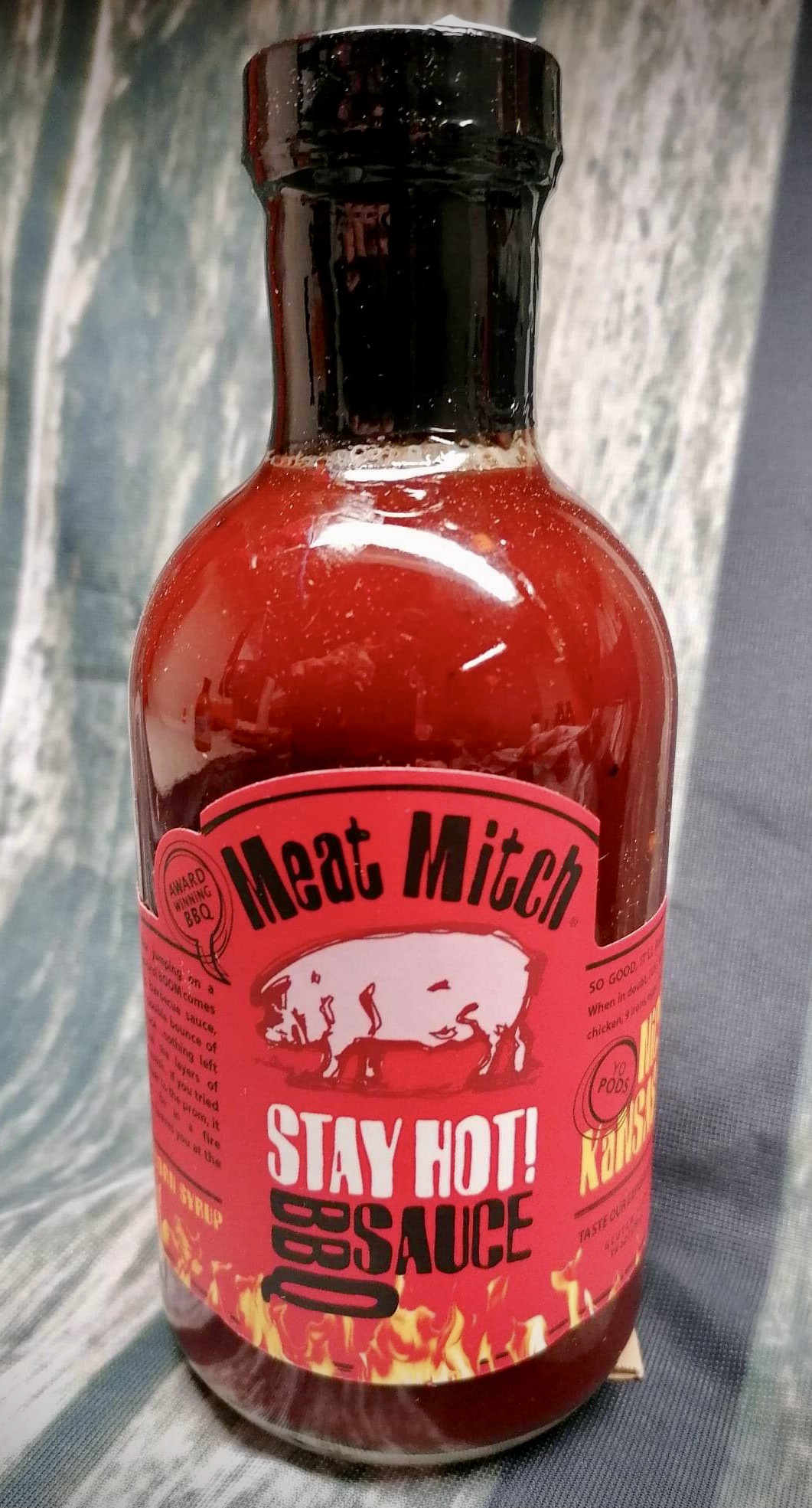 Meat Mitch Stay Hot! BBQ Sauce - 19 oz.