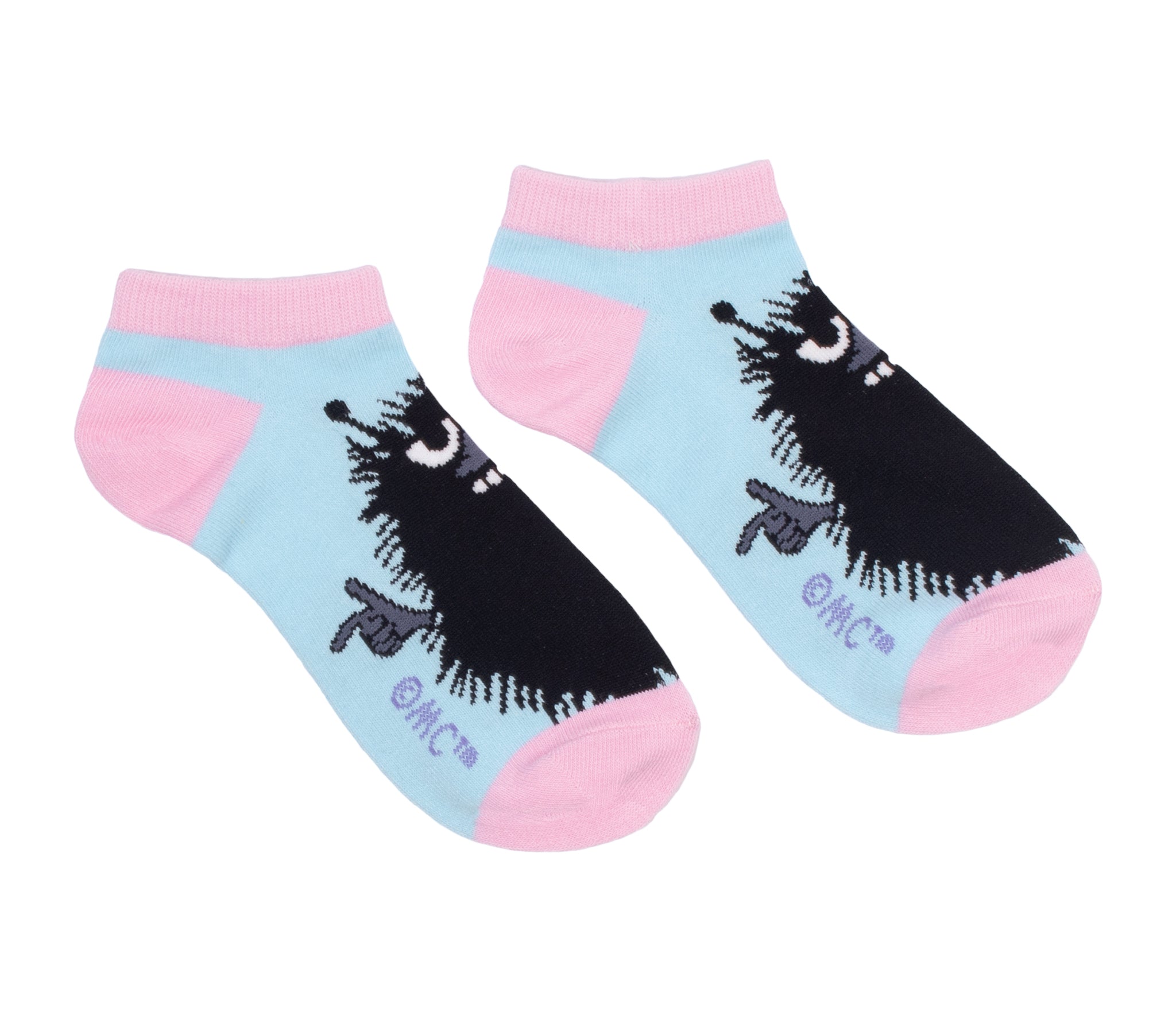 Mumin dam ankelstrumpor med Stinky motiv