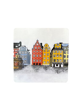 Glasunderlägg Gamla Stan