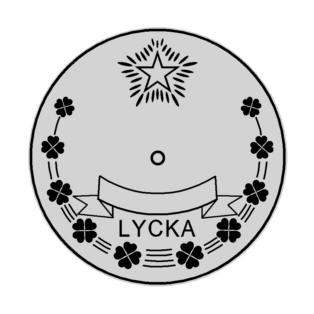 Flaggstång Lyckopenningen Mässing Skultuna 47cm - 8