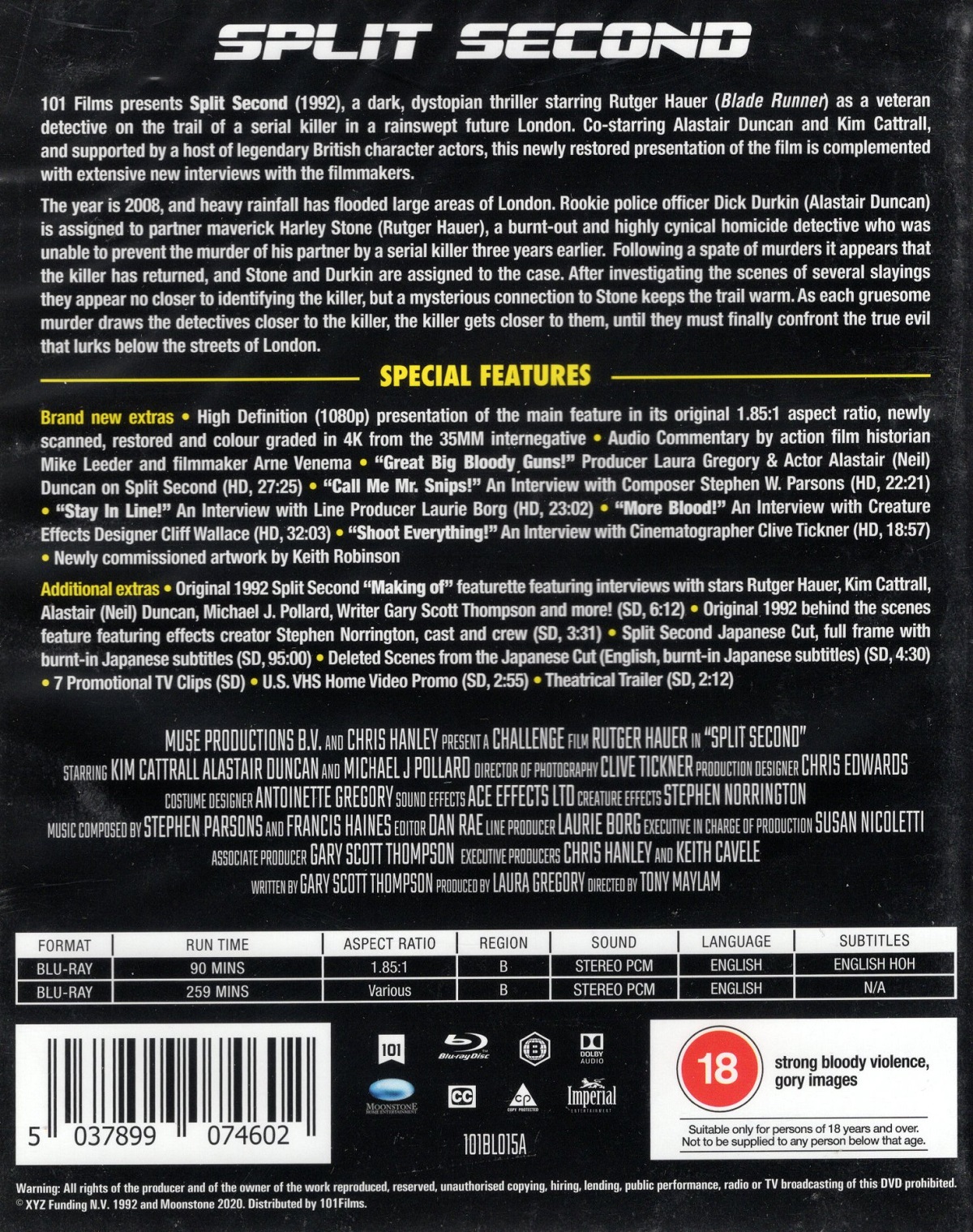 Split Second (ej svensk text) (Blu-ray) - 2