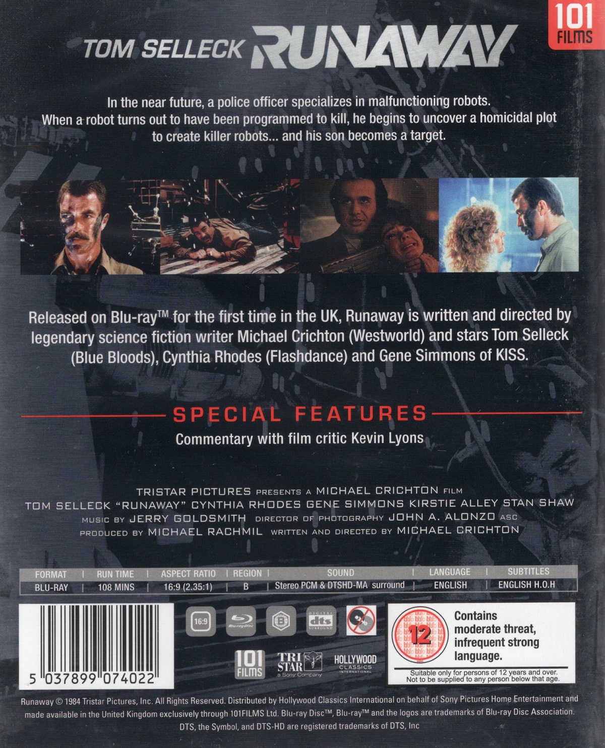 Runaway (ej svensk text) (Blu-ray) - 2