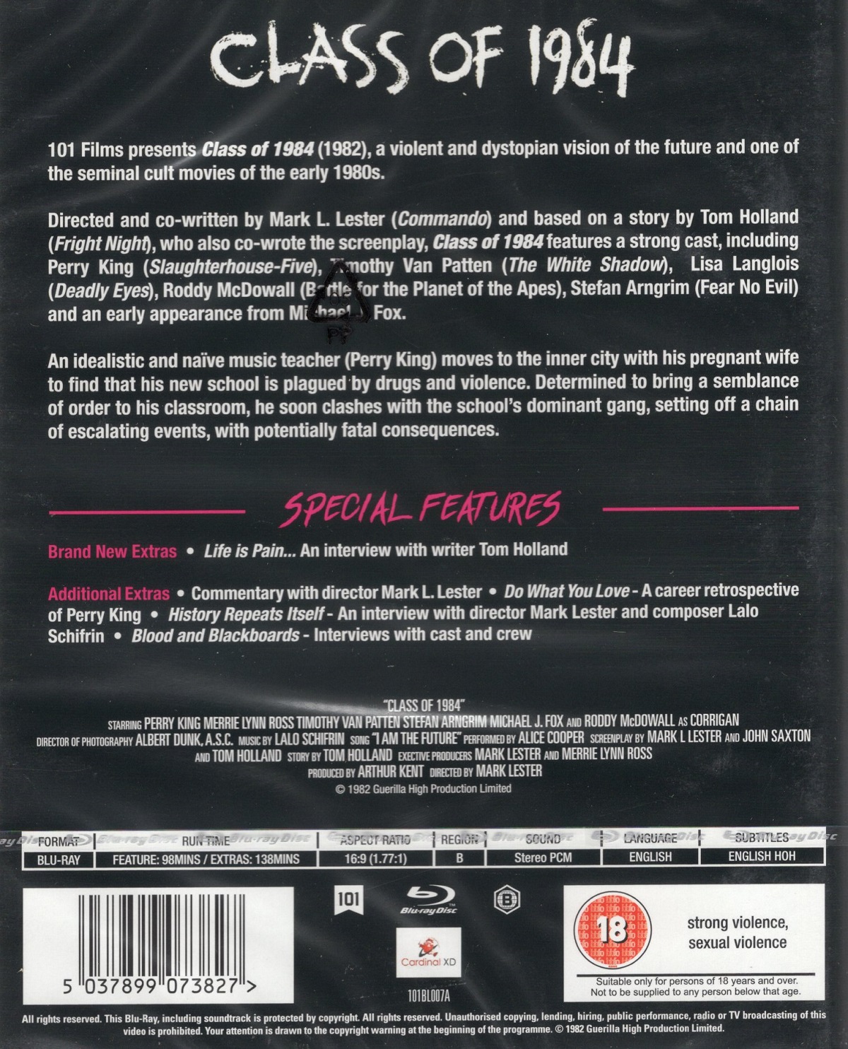 Class of 1984 (ej svensk text) (Blu-ray) - 2