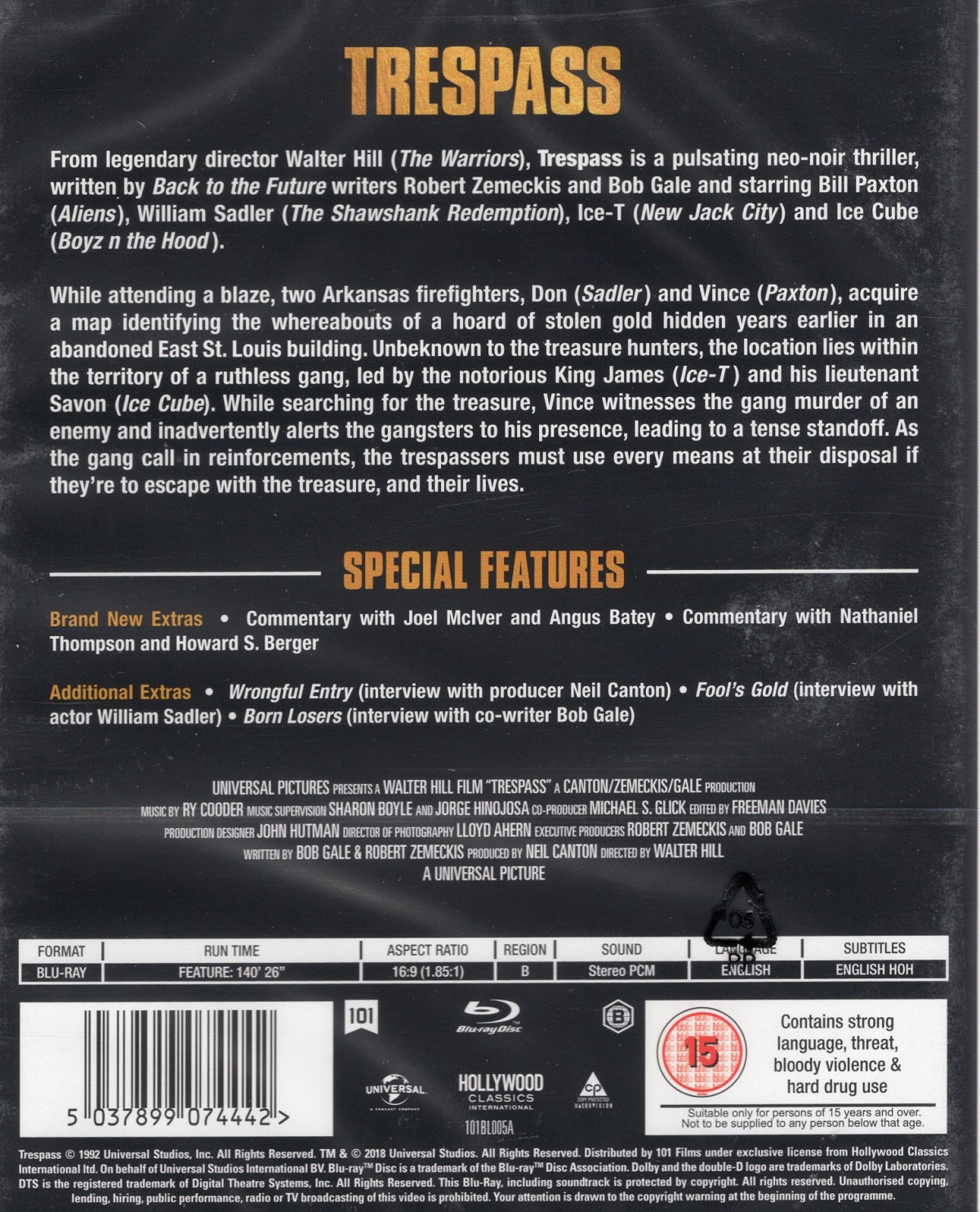Trespass (ej svensk text) (Blu-ray) - 2